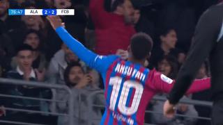 Ansu Fati y Adama Traoré salvan a Barcelona: los goles para el 3-2 contra A League All Stars de Australia | VIDEO