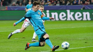 Barcelona empató 1-1 con Bayer Leverkusen con gol de Messi