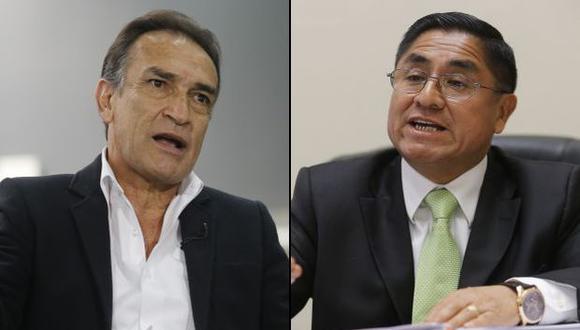 El audio de la conversación entre Héctor Becerril y César Hinostroza data del 7 de mayo pasado. (Foto: Archivo El Comercio)
