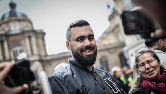 Éric Drouet, el "chaleco amarillo" más mediático, anuncia una pausa tras recibir "amenazas". (AFP).