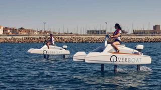 Overboat F, la moto acuática y eléctrica que puede “volar” sobre el agua