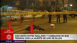 Los Olivos: pasajero de bus murió atropellado tras discutir con cobrador