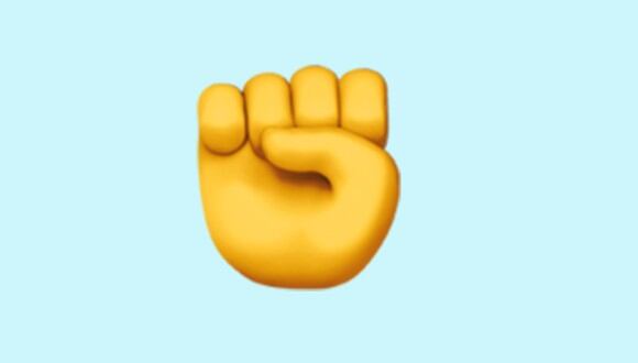 Conoce lo que significa el emoji llamado Raised Fist en WhatsApp. (Foto: Emojipedia)