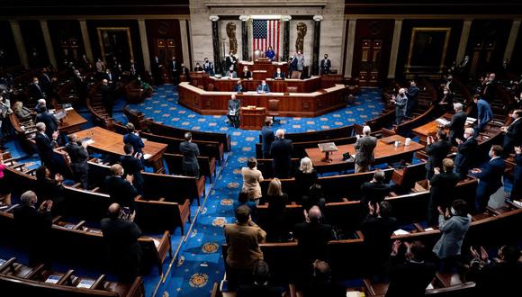 El Senado de Estados Unidos. (Foto: Erin Schaff/The New York Times/Bloomberg).