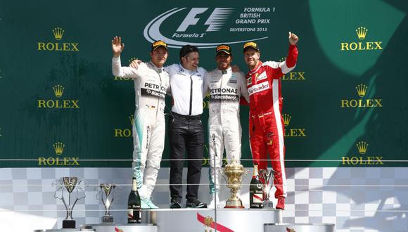 Fórmula 1: Hamilton ganó en Silverstone