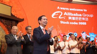 Acciones de Alibaba debutan en Hong Kong y aumentan 6,6%