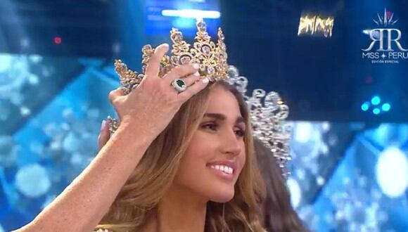 Alessia Rovegno es la nueva Miss Perú Universo. (Foto: América TV).