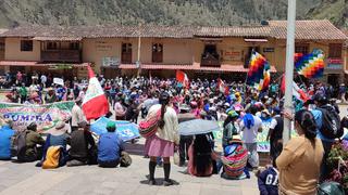 Cusco: agricultores levantan paro de 48 horas