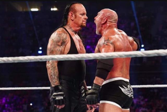 La pelea entre The Undertaker y Goldberg en junio de 2019 puso en riesgo la vida de ambos luchadores. | Foto: WWE