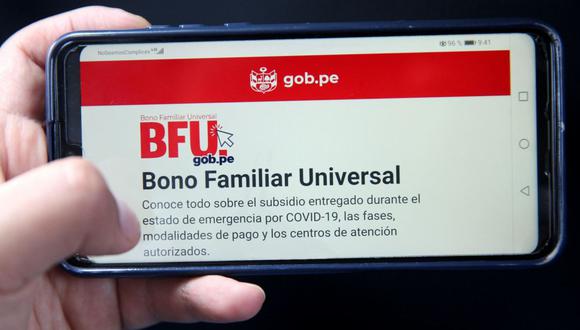 Para el segundo bono se estableció un cronograma que fue dividido en cinco fases de acuerdo con la modalidad asignada para cobrar el dinero (Foto: Andina)