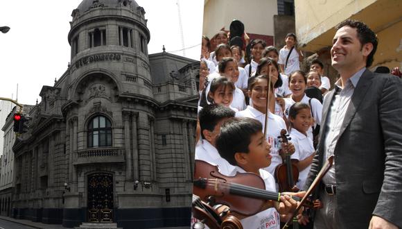 Campaña de Sinfonía por el Perú a favor de los niños y niñas se realizará en los exteriores de la sede histórica de El Comercio