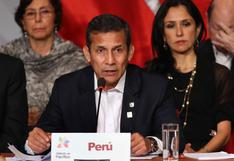 Presidente Humala denuncia calumnia contra Nadine Heredia en el Congreso