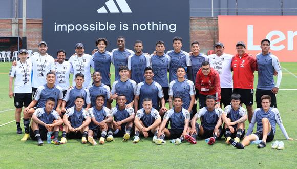 La selección peruana Sub-20  debutará ante Brasil en el Sudamericano Colombia 2023. Entérate más detalles del fixture de la ‘Blanquirroja’ aquí. (Foto: Selección peruana)