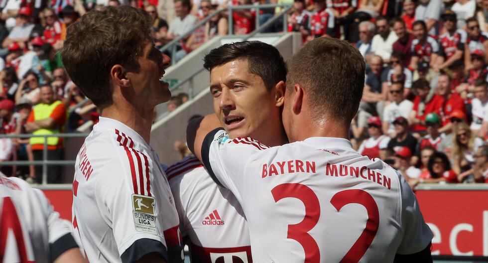 Bayern Múnich derrotó al Ingolstadt y es campeón de la Bundesliga. (Foto: EFE)