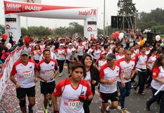 Running: carrera Inabif 7K reunió a más de 2 mil deportistas
