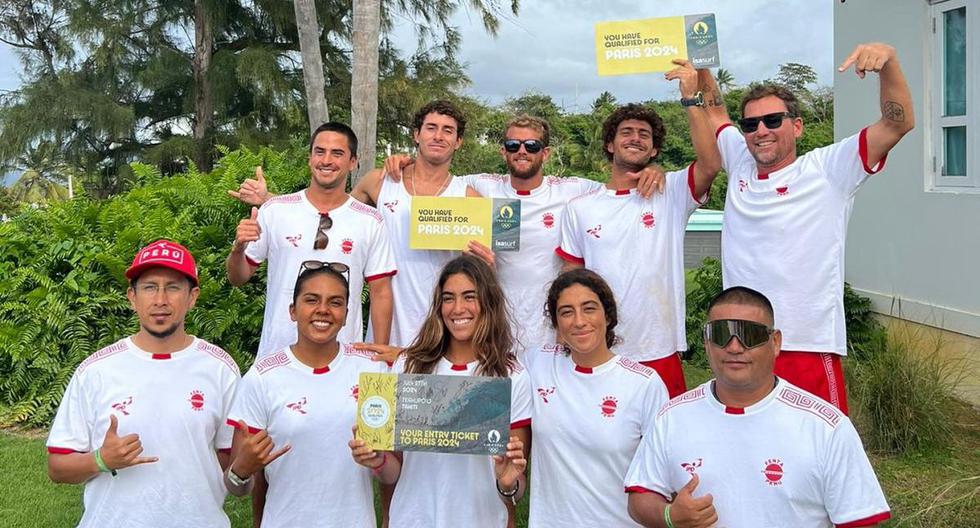Paris 2024 |  Surfing: “It reaffirms we are a world power”, how two Olympic spots were achieved and what it means to run in Tehuapo'o |  Sol Aguirre, Alonso Correa, Lucca Mesinas |  Game-Total