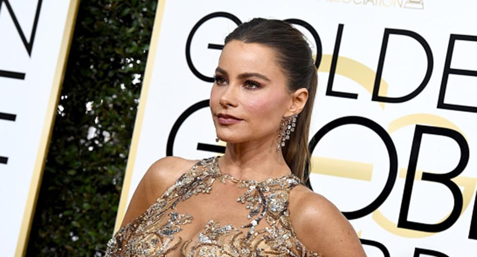 Sofía Vergara cometió tremendo blooper durante la gala de los Globos de Oro. (Foto: Getty Images)