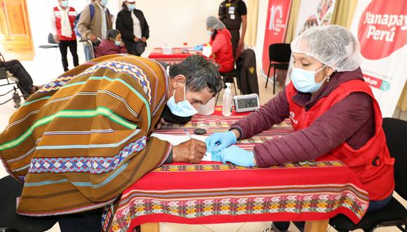 La entrega del Bono Yanapay Perú busca ayudar a reactivar la economía de las familias vulnerables golpeadas por la pandemia del COVID-19. (Foto: GEC)