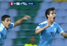 Perú vs. Uruguay: el gol de Ginella para el 1-0 que sorprendió a la Blanquirroja [VIDEO]