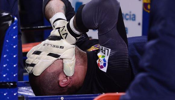 Valdés no irá a Brasil 2014 por grave lesión a la rodilla