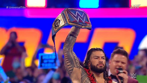 Roman Reigns se impuso a John Cena en SummerSlam (WWE)
