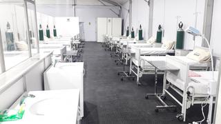 Cusco: hospital modular temporal recibió sus primeros 14 pacientes con coronavirus