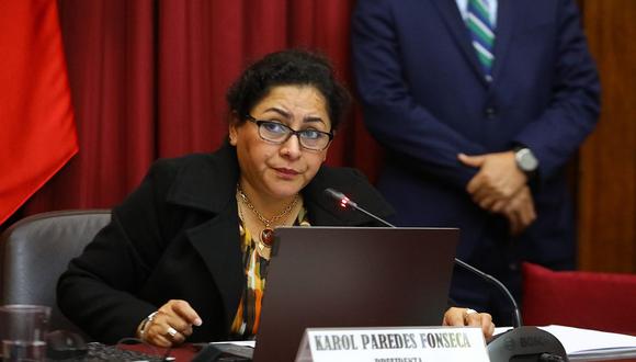 Karol Paredes es presidenta de la Comisión de Ética. (Foto: Congreso)