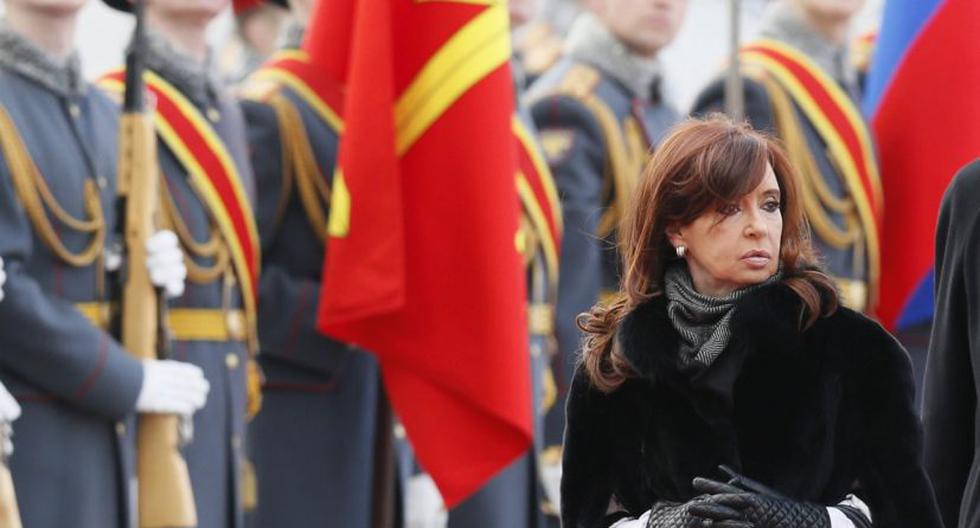 Cristina Fernández se encuentra en Rusia en visita oficial (EFE)