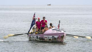 4 británicas cruzan el océano Pacífico en bote [FOTOS]