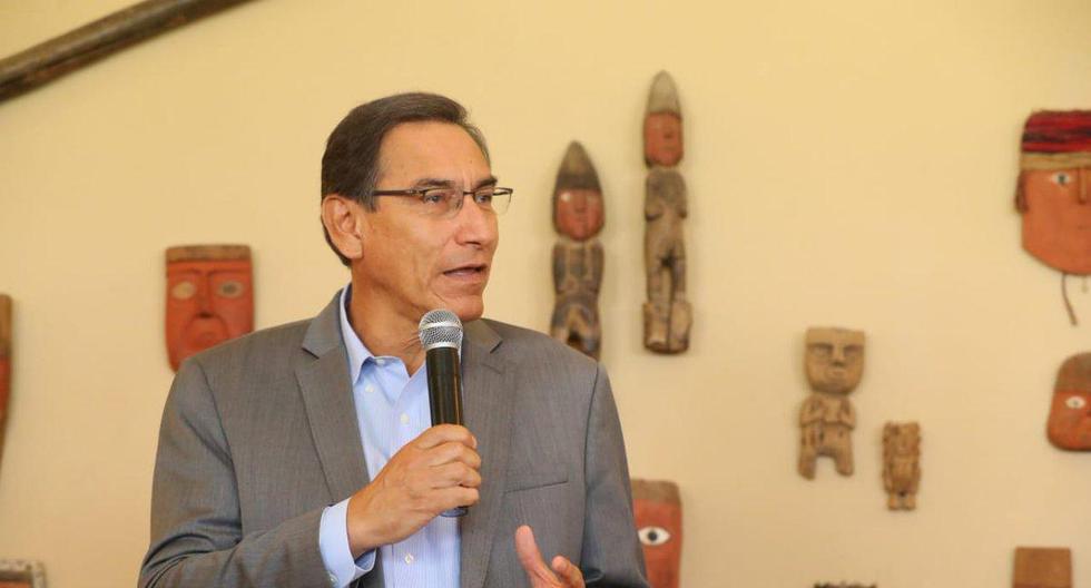 El presidente Martín Vizcarra defendió su presencia en el Congreso por el proyecto de inmunidad. (Foto: Presidencia)