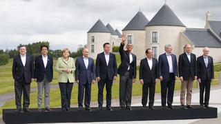 FOTOS: así se gestó la foto oficial del G8 y otras imágenes de la cita de líderes mundiales