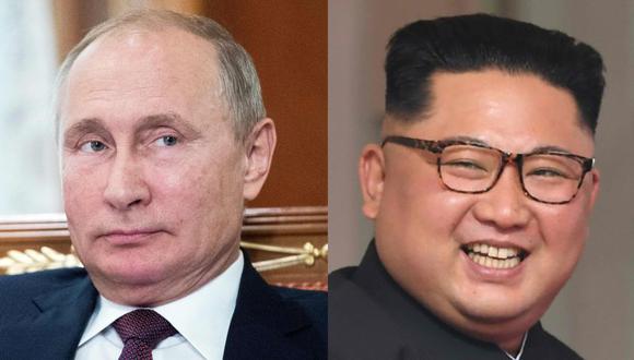 Aumenta la expectativa ante una cumbre entre Kim Jong-un y Vladimir Putin. (AFP)