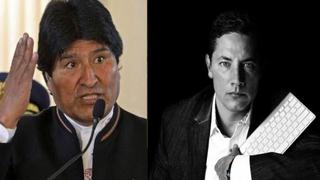 Evo Morales tildó de "delincuente confeso" a periodista de CNN