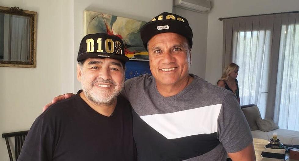 Héctor Enrique fue uno de los mejores amigos de Diego Armando Maradona. (Foto: Instagram).