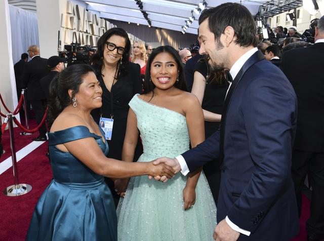 Diego Luna en los premios Oscar 2019. (Foto: AFP/EFE)