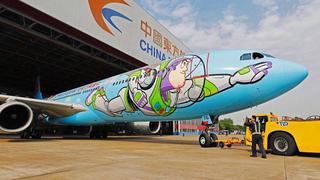 Una aerolínea estrenó un avión inspirado en “Toy Story”