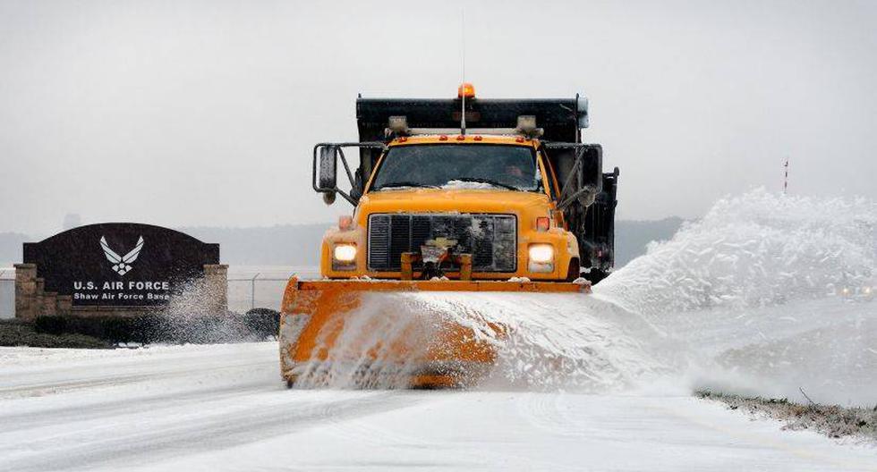 Algunos lugares de Estados Unidos recibieron más de 60 centímetros de nieve. (Foto: US Air Force/Flickr)