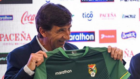 Gustavo Costas tendrá ante Perú su primer prueba al mando de la selección de Bolivia. (Foto: AFP)