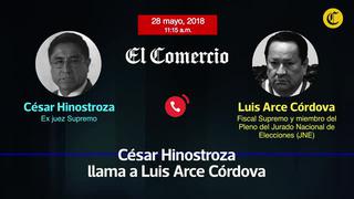 César Hinostroza: nuevo audio muestra que buscaba que “Soto” pueda tener llegada al ROP