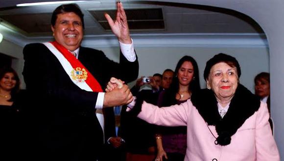 Nytha Pérez, madre del expresidente fallecido Alan García, murió este sábado 29 de enero. (Foto: Twitter Carla García)