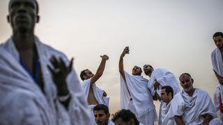 La Meca: Casi 2 mlls de fieles subieron al monte donde Mahoma dio su último sermón
