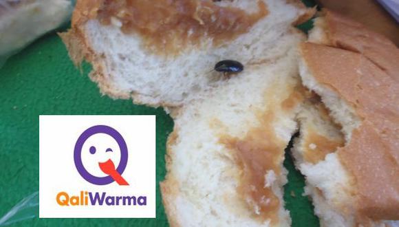 Qali Warma negó responsabilidad en pan con cucaracha