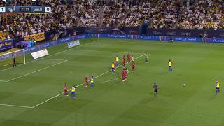 Un “misil”: el golazo de tiro libre de Cristiano Ronaldo en Arabia Saudita | VIDEO