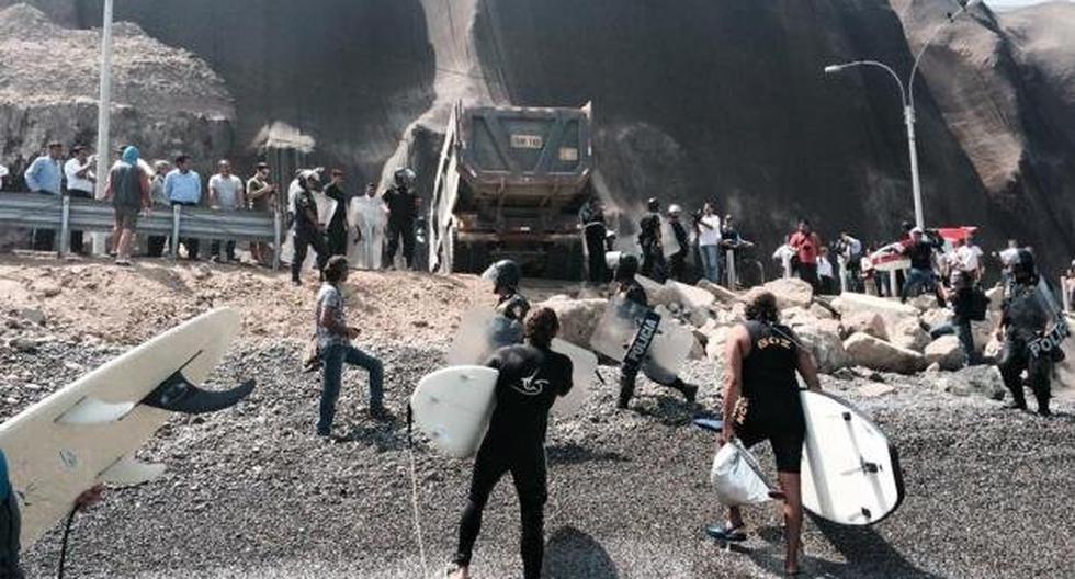 Ya no habrá rocas inmensas en La Pampilla. (Foto: Facebook)