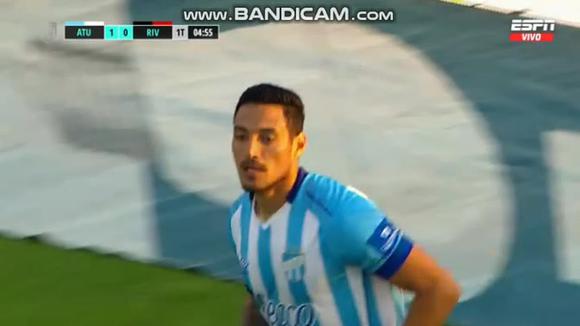 Yonathan Cabral puso el 1-0 del River Plate vs. Atlético Tucumán por la Liga Profesional Argentina. (Video: ESPN)