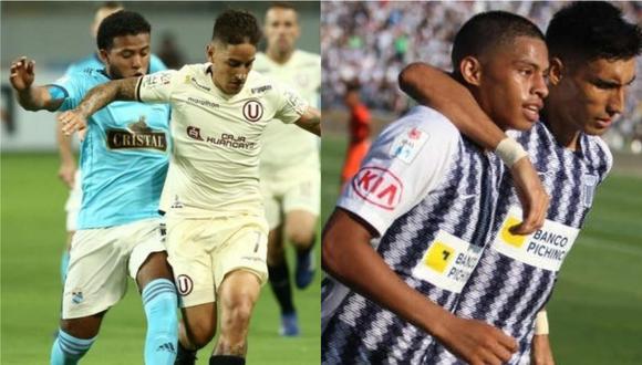 Los tres grandes del fútbol peruano son los principales candidatos para ganar el Torneo Clausura a falta de seis fechas. (Foto. GEC)