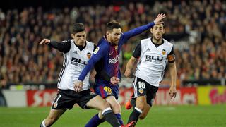 Barcelona empató 1-1 contra Valencia por la Liga Española