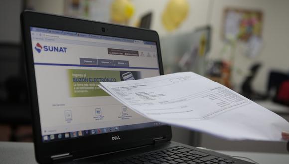 Sunat inició una campaña de notificación para que declaren voluntariamente esas rentas a través de comunicaciones directas al Buzón Sunat, al correo electrónico y a los números celulares. (Foto: GEC)