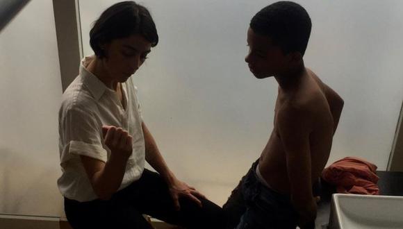 Fernando Xavier de Casta, el menor que protagonizó la película “Plaza Catedral” junto a la actriz mexicana Ilse Salas. (Foto: Instagram/ Ilse Salas)