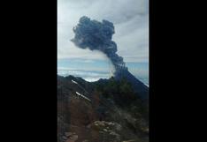 México: volcán de Colima emite una fumarola de más de 2 mil metros